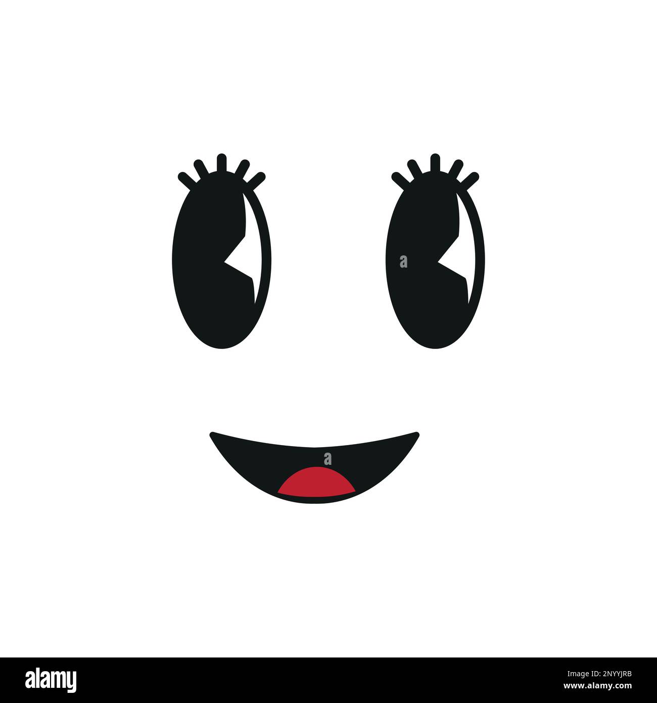 Catalog Avatar Creator: Mascot Joyful Scream Face