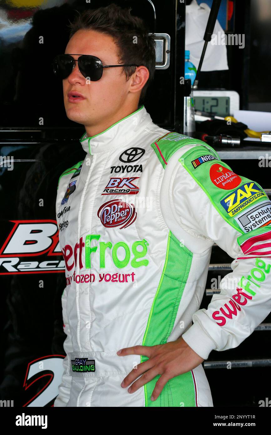 Gray Gaulding, BK Racing, sweetfrog Toyota Camry during practice for ...