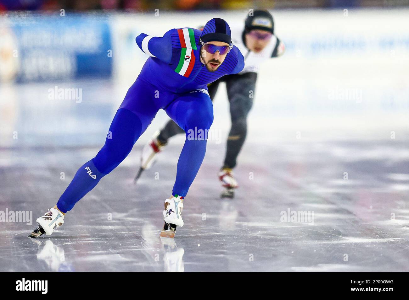 HERENVEEN Andrea Giovanni (ITA) during the 5000 meter race at the ISU World Speed Skating