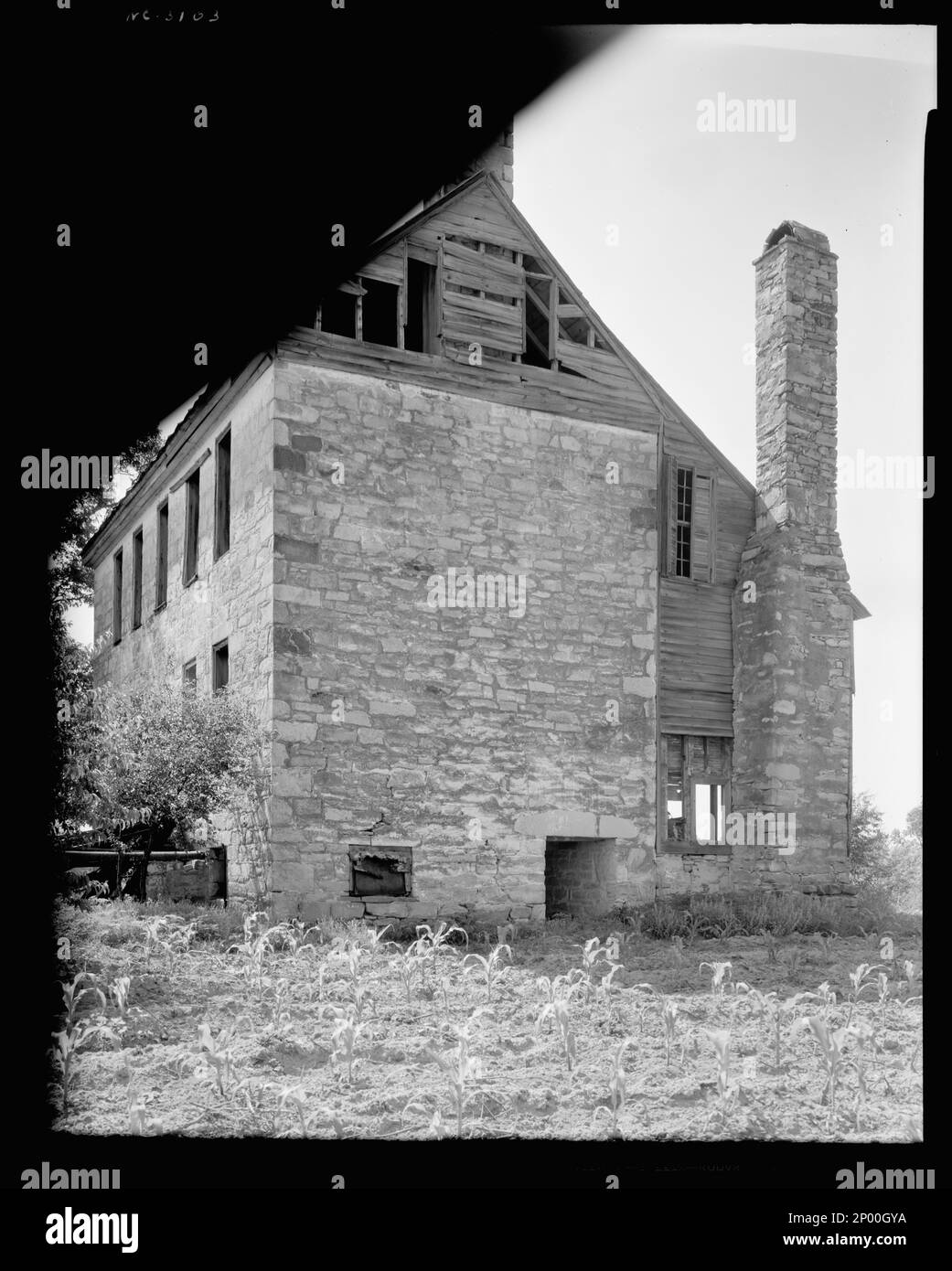 Rock House, Warrenton, Warren County, North Carolina. Carnegie Survey