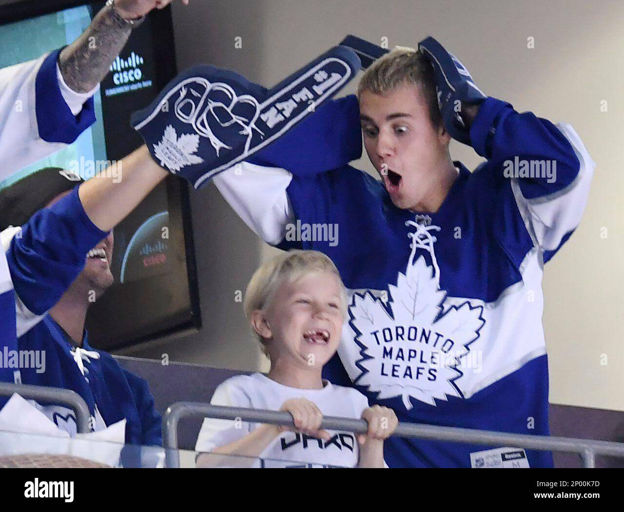 Justin Bieber and the Toronto Maple Leafs release merch and