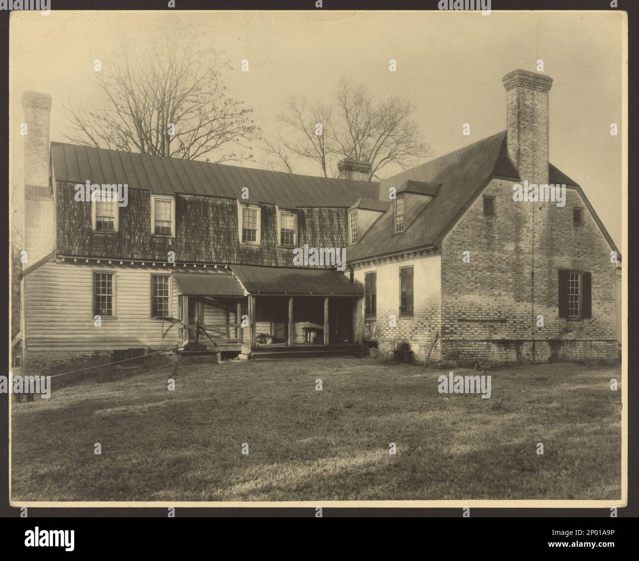 The Mansion, Bowling Green, Caroline County, Virginia. Carnegie Survey of the Architecture of