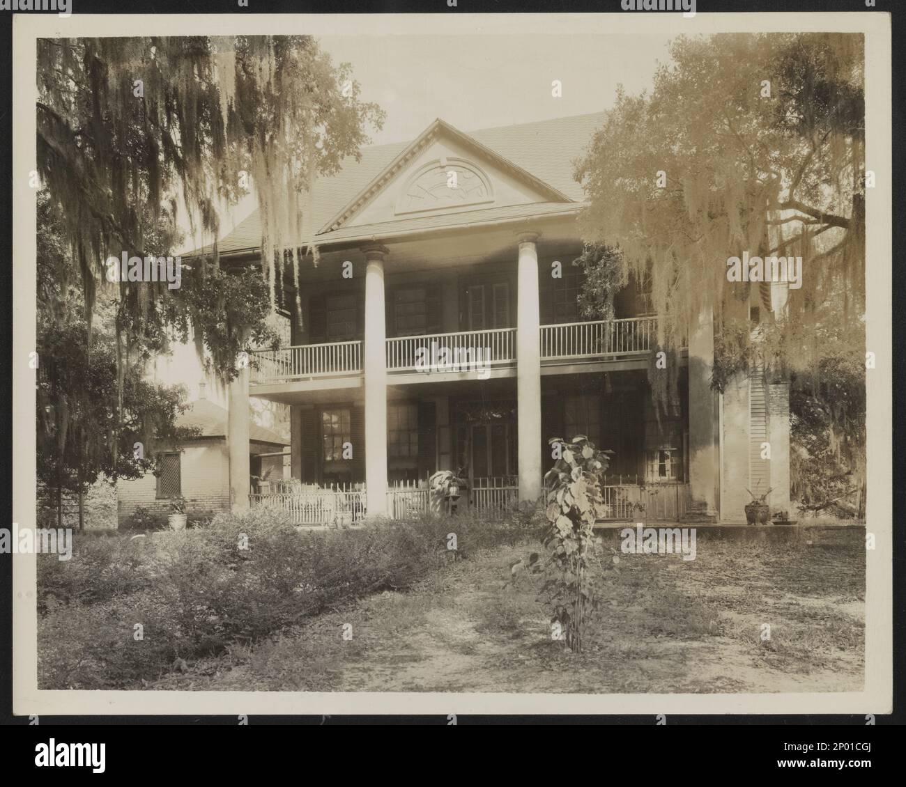 Unidentified house, Natchez vic., Adams County, Mississippi. Carnegie