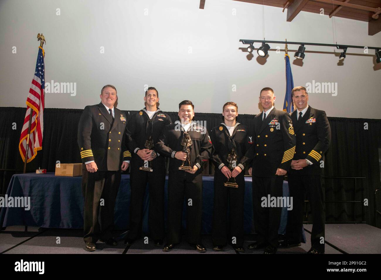 GREAT LAKES, Il. (Jan. 25, 2023) Naval Station Great Lakes Sailors of