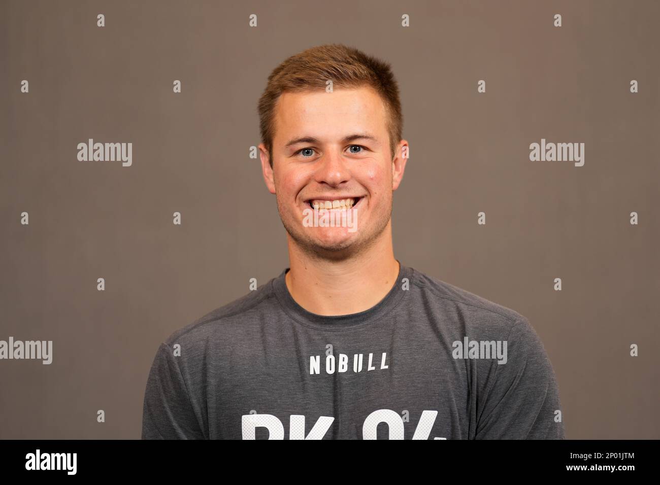 North Carolina State kicker Christopher Dunn poses for a portrait at