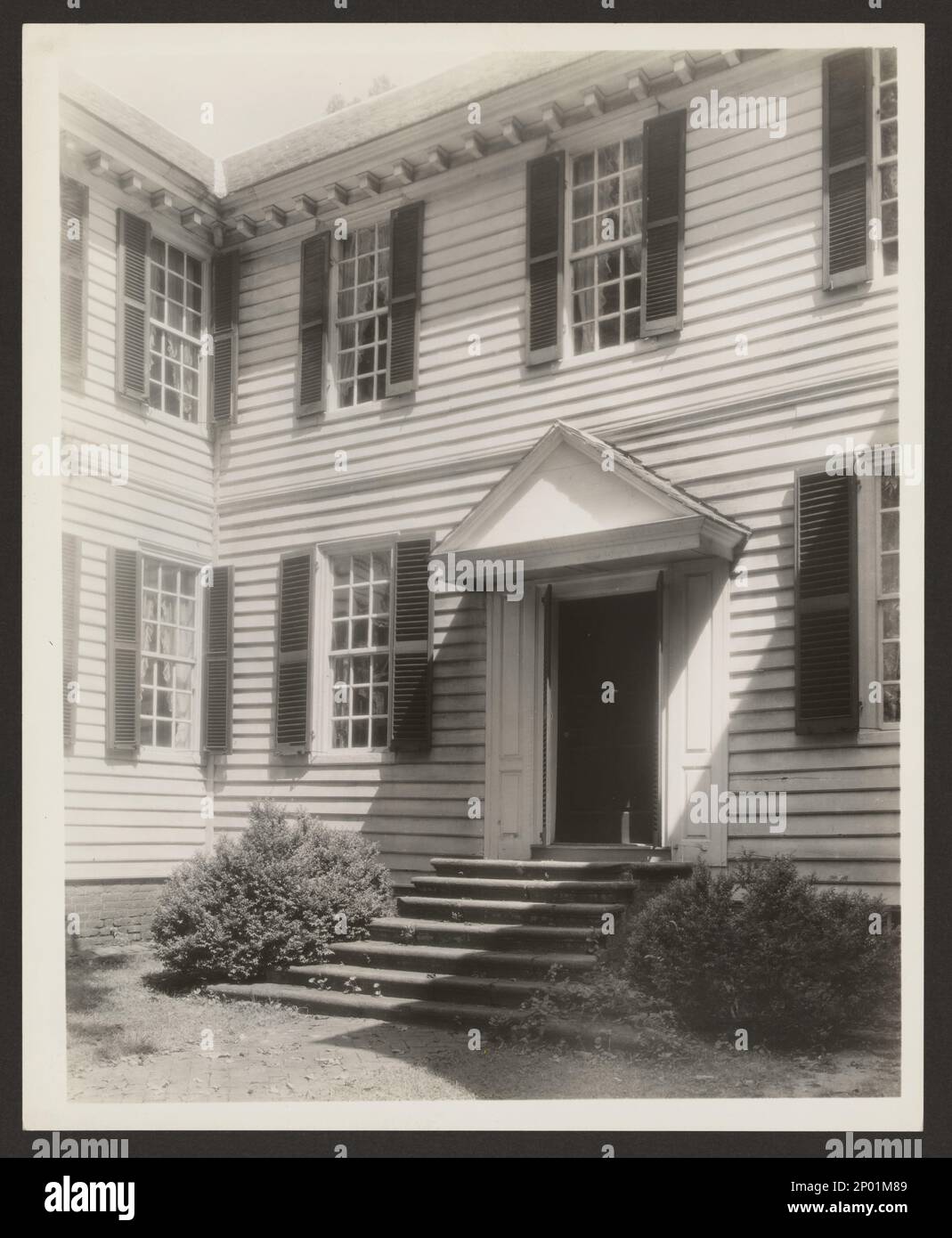 Tuckahoe, Goochland County, Virginia. Carnegie Survey of the