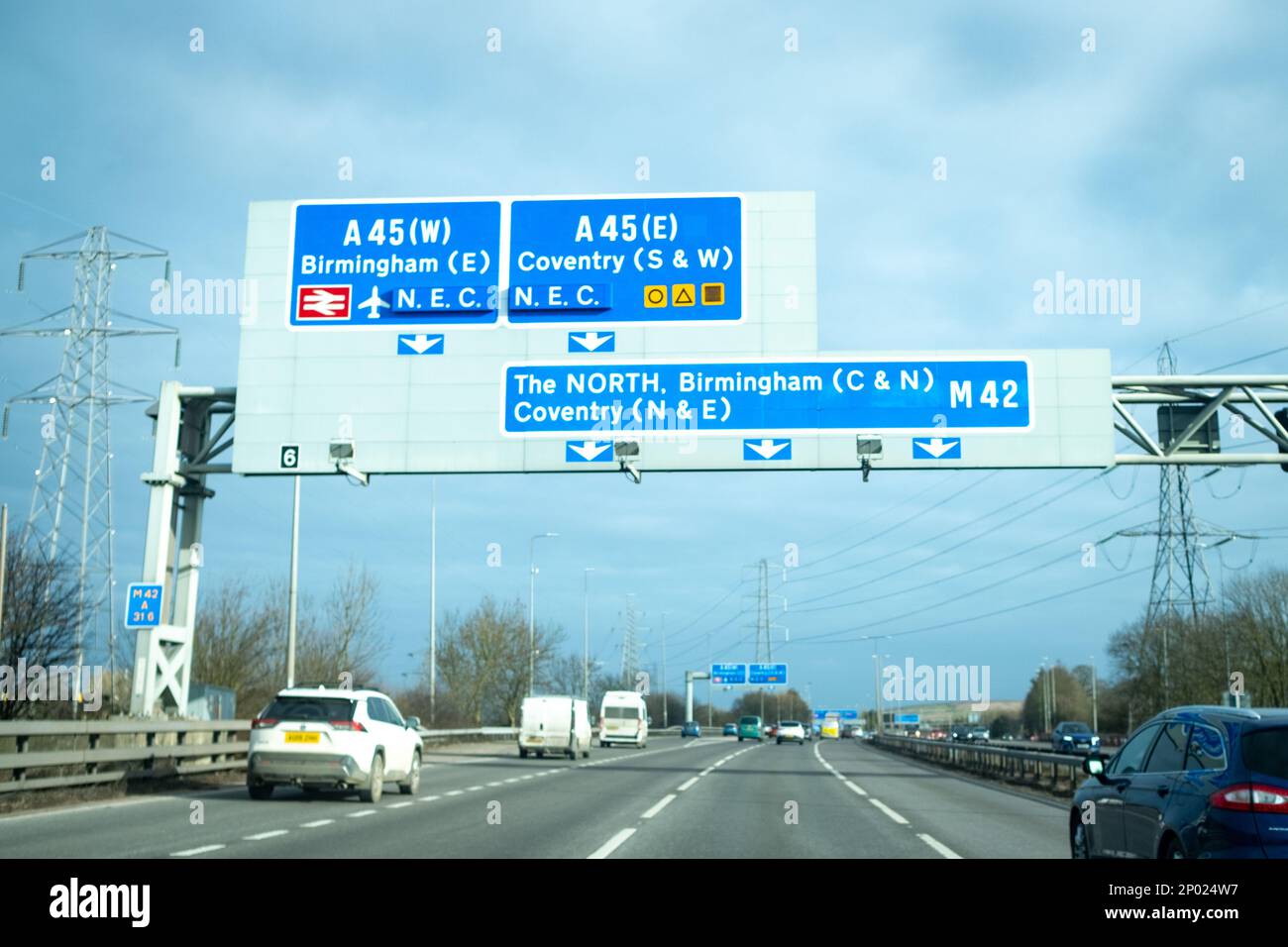 Birmingham motorway hi-res stock photography and images - Alamy