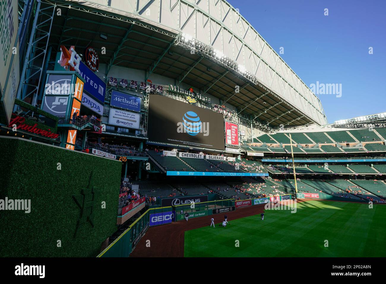 Section 110 at Minute Maid Park 