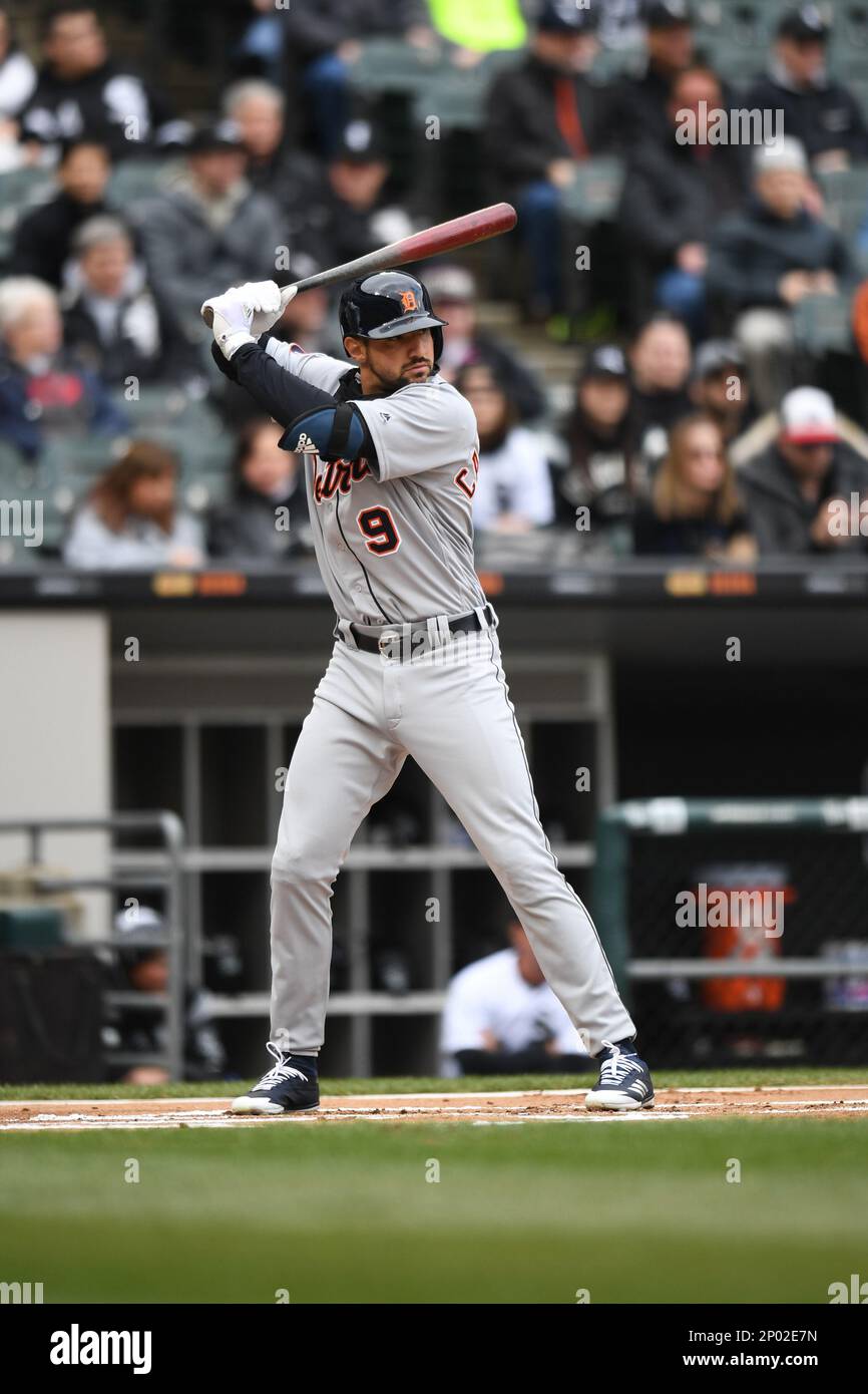 Third baseman Nick Castellanos of the Detroit Tigers smiles after