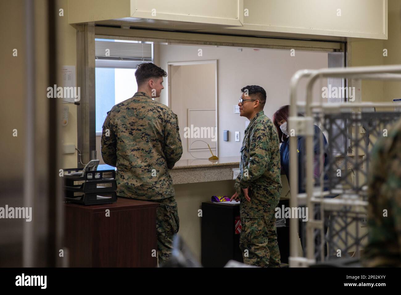U s marine corps cpl logan livingston left and lcpl alexandro