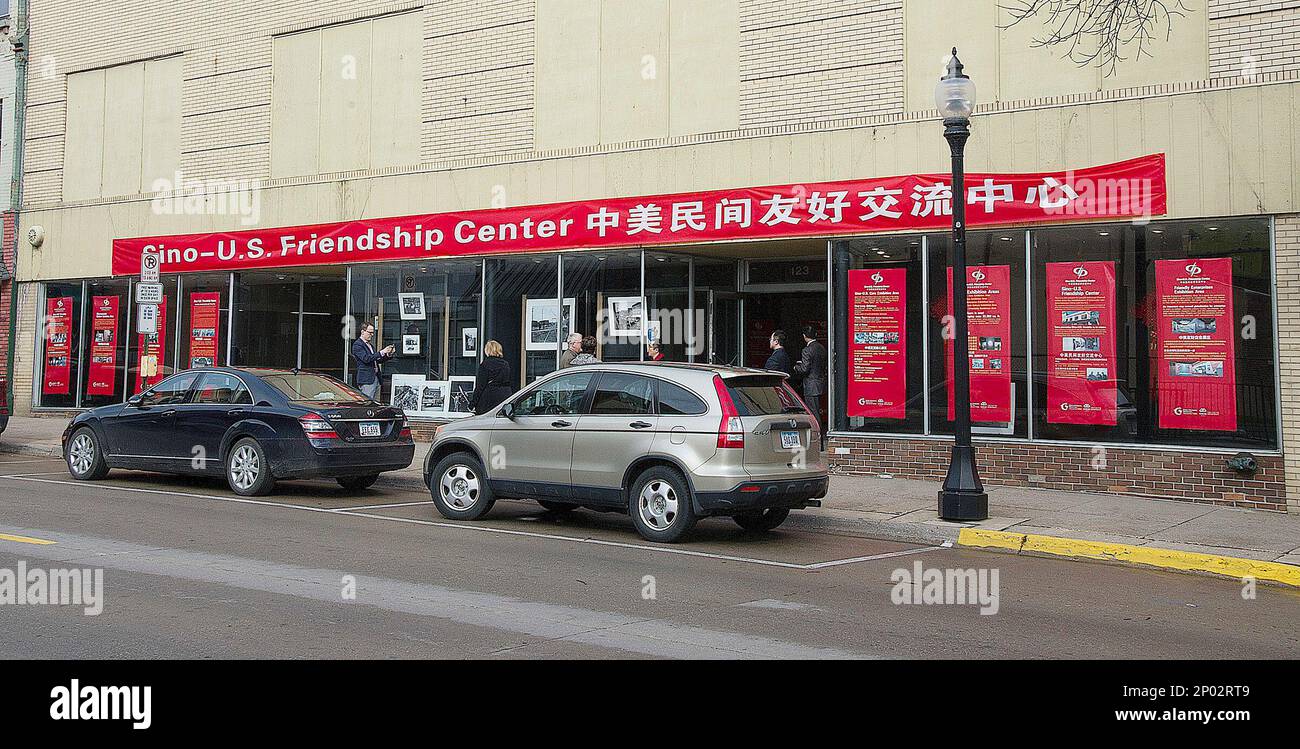In an April 2, 2017 photo, the new SinoU.S. Friendship Center is