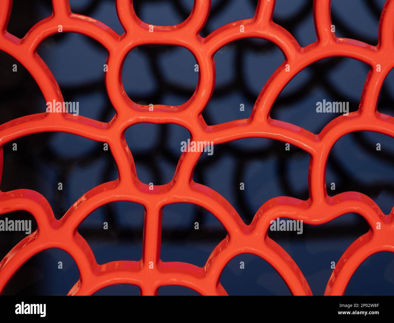 Modern abstract background in red and blue Stock Photo
