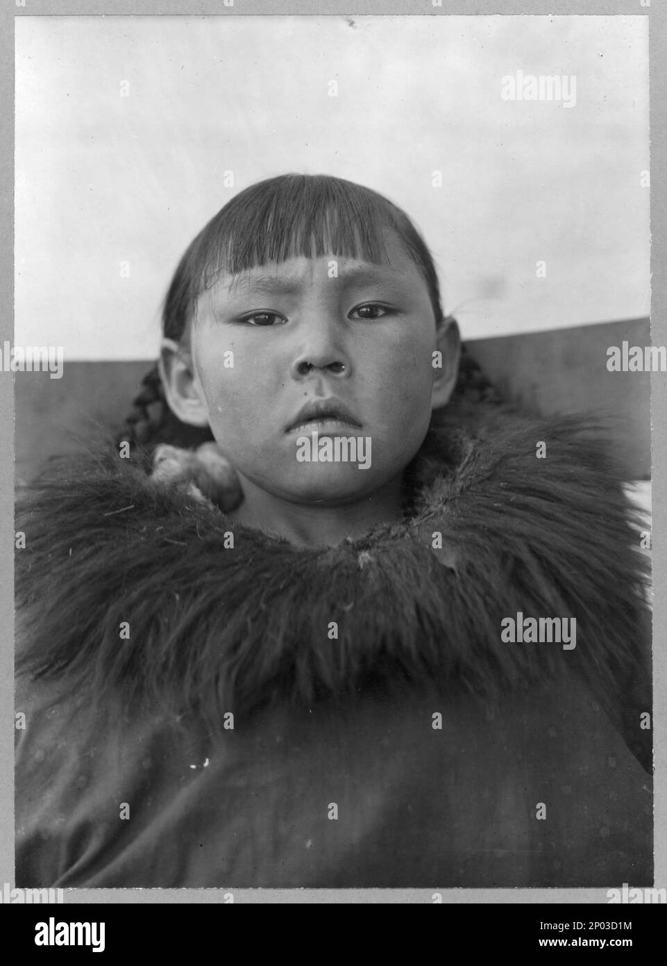 An Eskimo girl. Frank and Frances Carpenter collection , Gift; Mrs. W
