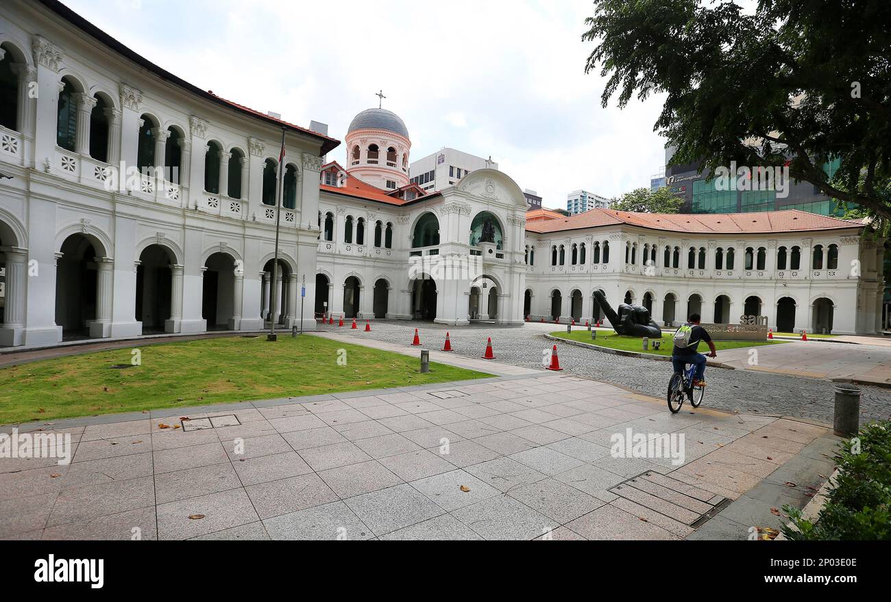 The Singapore Art Museum was gazetted a national monument in 1992 and