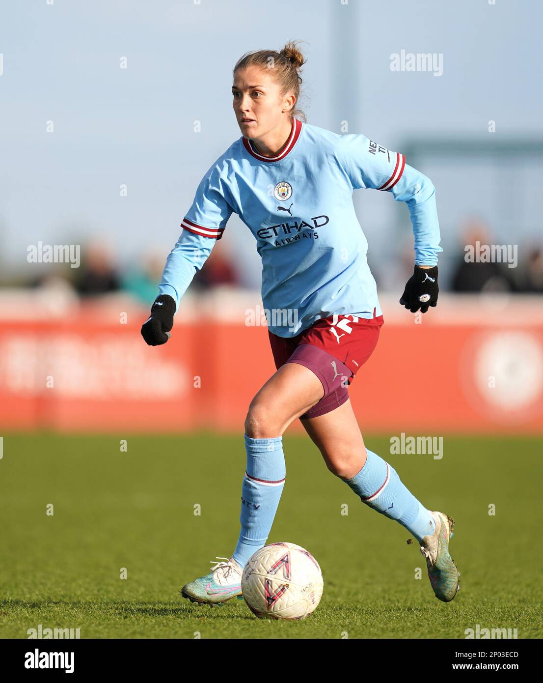 Manchester City's Filippa Angeldal during the Vitality Women's FA Cup 