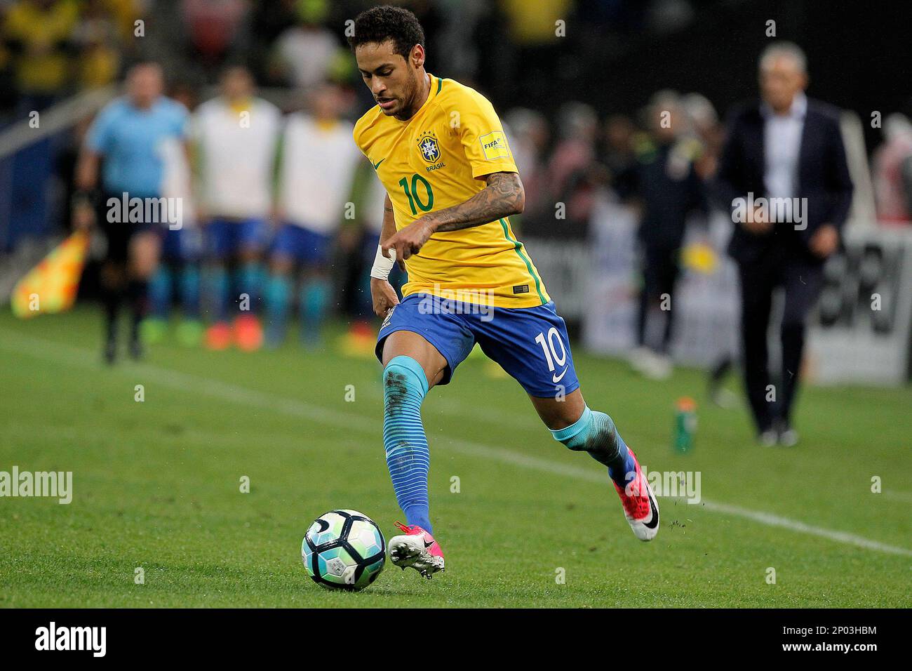 SP - Sao Paulo - 28/03/2017 - Eliminatorias Copa do Mundo 2017