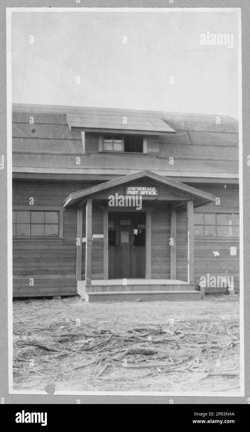 Post Office. Frank and Frances Carpenter collection , Gift; Mrs. W