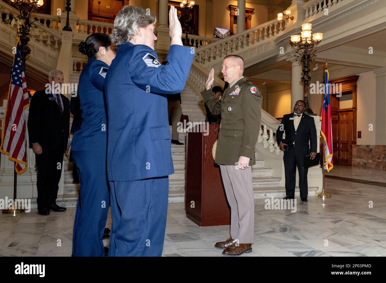 Adjutant general of georgia hi-res stock photography and images