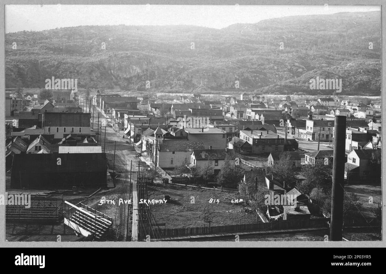5th Avenue , 5th Avenue, Skagway. Frank and Frances Carpenter