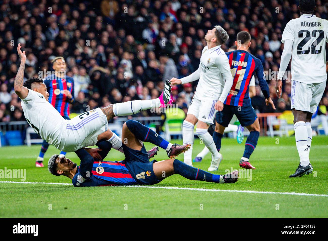 Madrid Espanha Abril 2023 Jogo Futebol Entre Barcelona Getafe Futebol —  Fotografia de Stock Editorial © Musiu0 #651632758