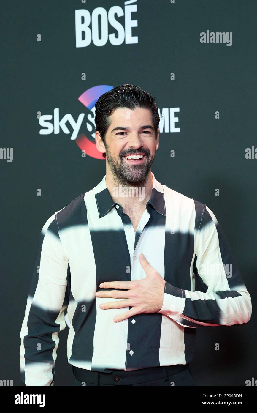 Madrid. Spain. 20230302, Miguel Angel Munoz attends 'Bose' Premiere at Domo  360 on March 2, 2023 in Madrid, Spain Stock Photo - Alamy