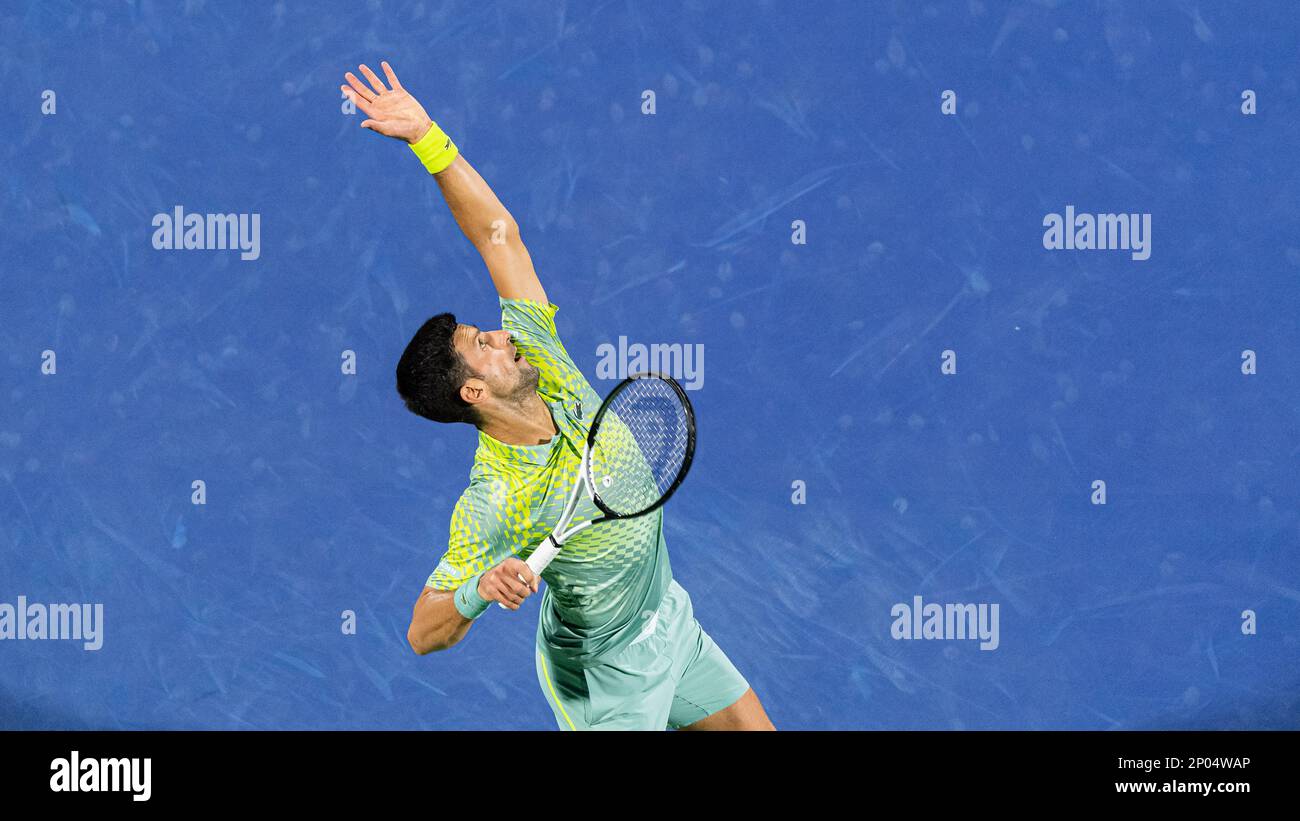 Djokovic Powers Past Griekspoor Into Dubai Quarterfinals