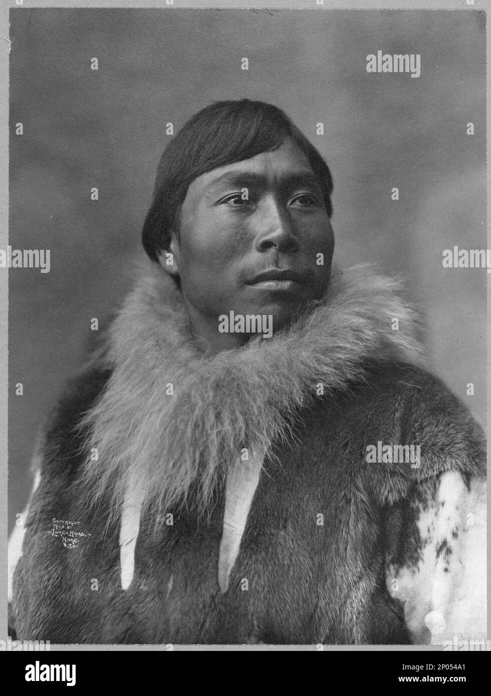 Eskimo posing. Frank and Frances Carpenter collection , Gift; Mrs. W