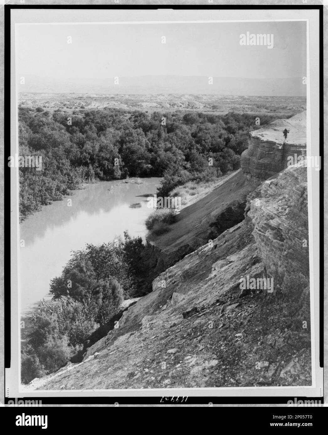Palestine Jordan River. Frank and Frances Carpenter Collection