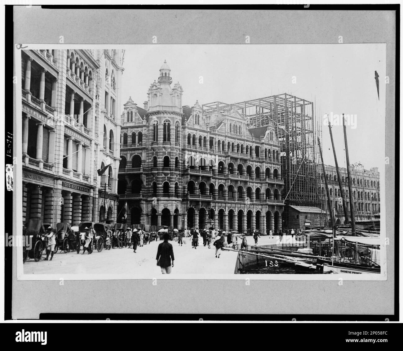 Hong KongPost Office building. Frank and Frances Carpenter Collection
