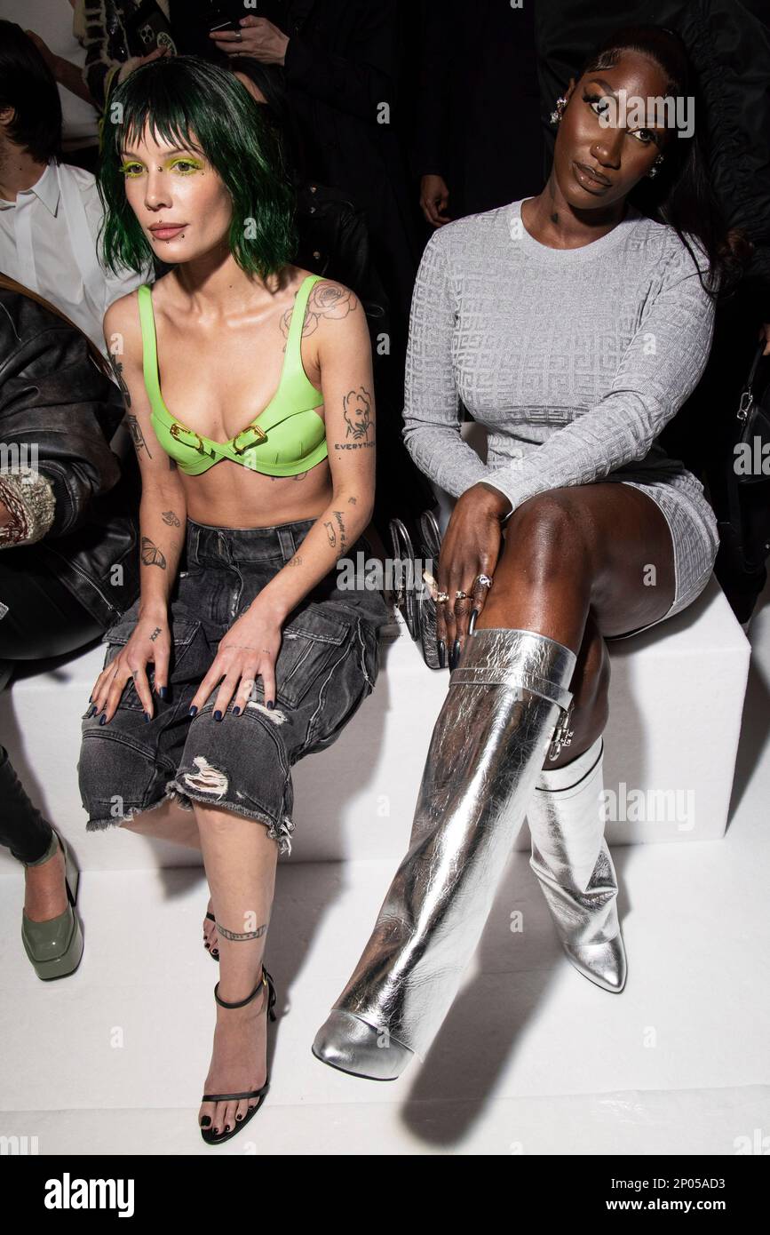 halsey-and-aya-nakamura-attend-the-given