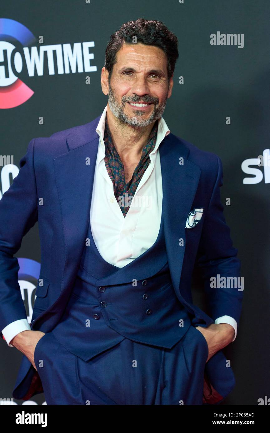 March 2, 2023, Madrid, Madrid, Spain Oscar Higares attends 'Bose' Premiere at Domo 360 on March