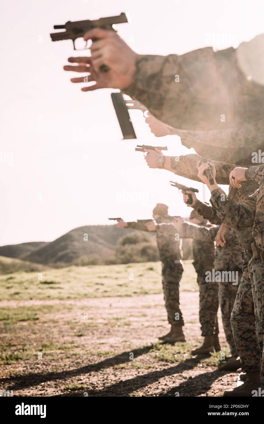 U.S. Marines assigned to the 15th Marine Expeditionary Unit conduct a