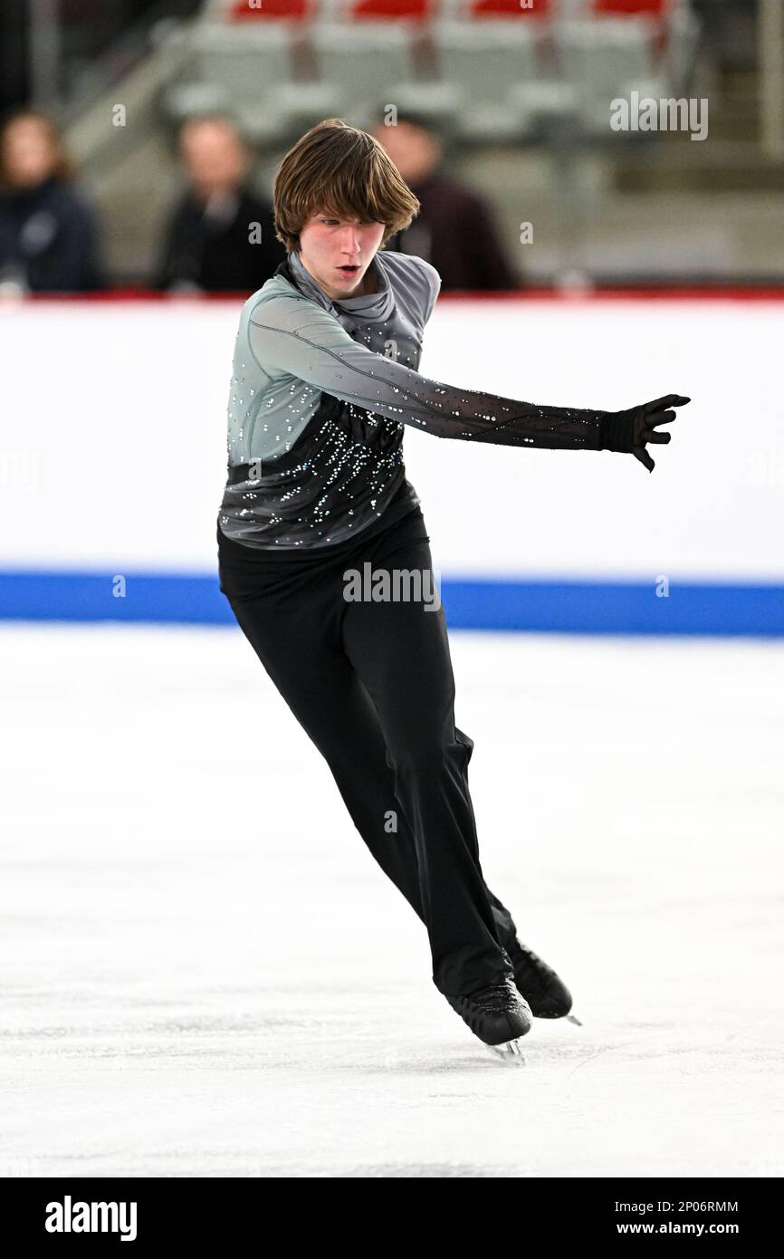 Calgary, Canada. 02/03/2023, Calgary, Canada. March 2, 2023, Daniel