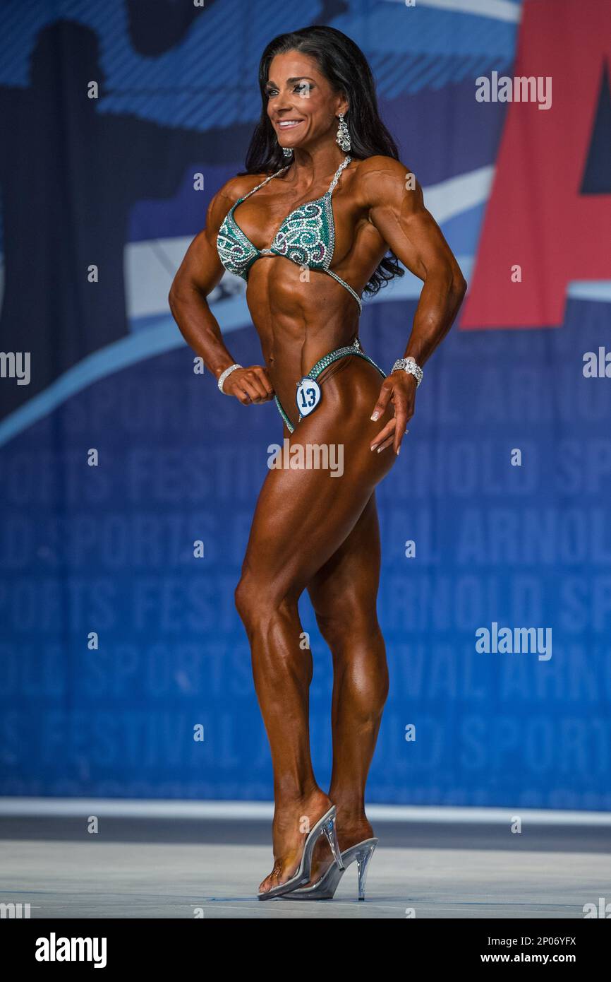 March 3, 2017 - Columbus, Ohio, U.S - Fiona Harris competes in the