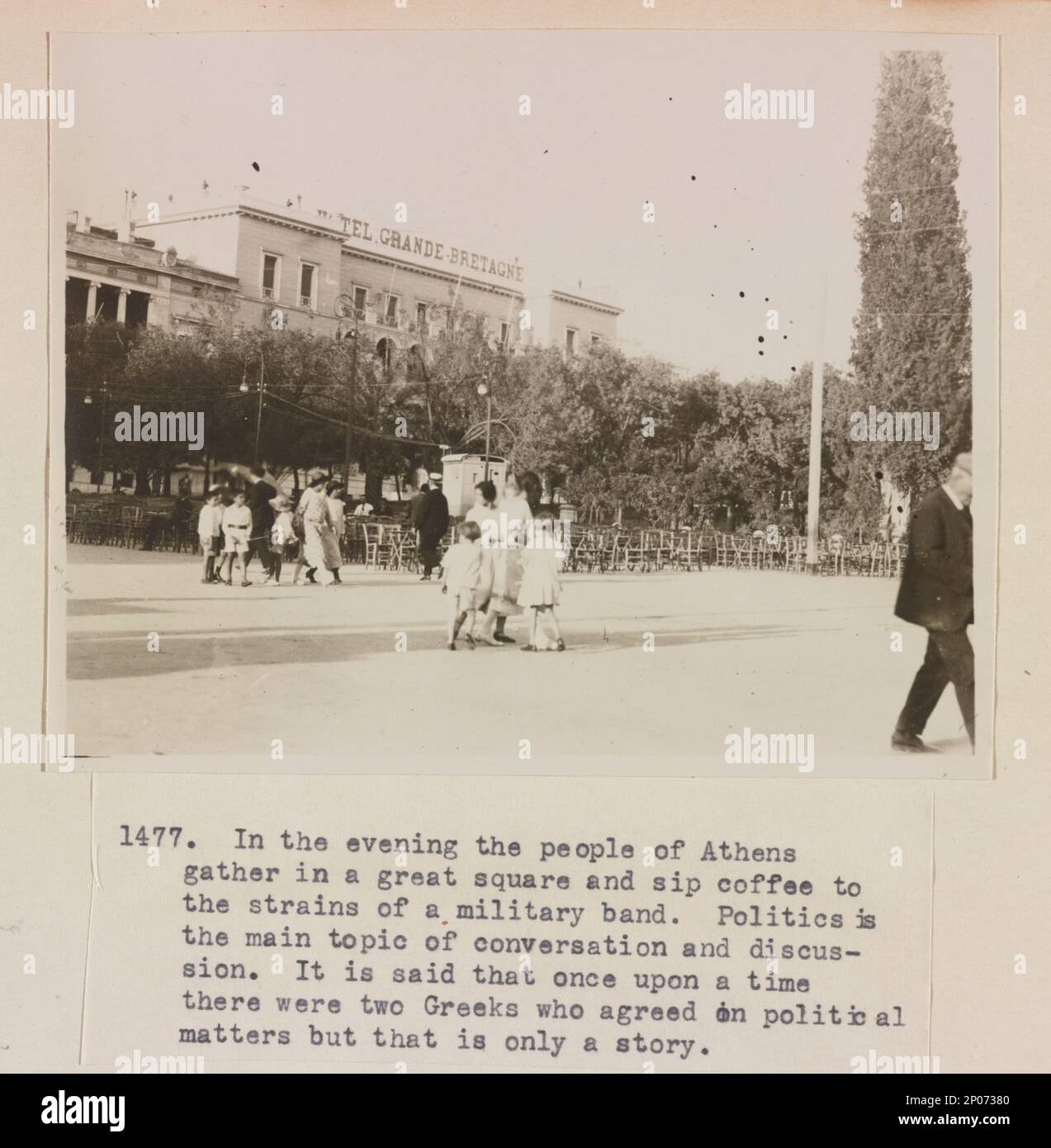 Tirage Photo Vintage De Skyros En Grèce - Années 1930 - Côte Grecque - Photo Argentique Originale