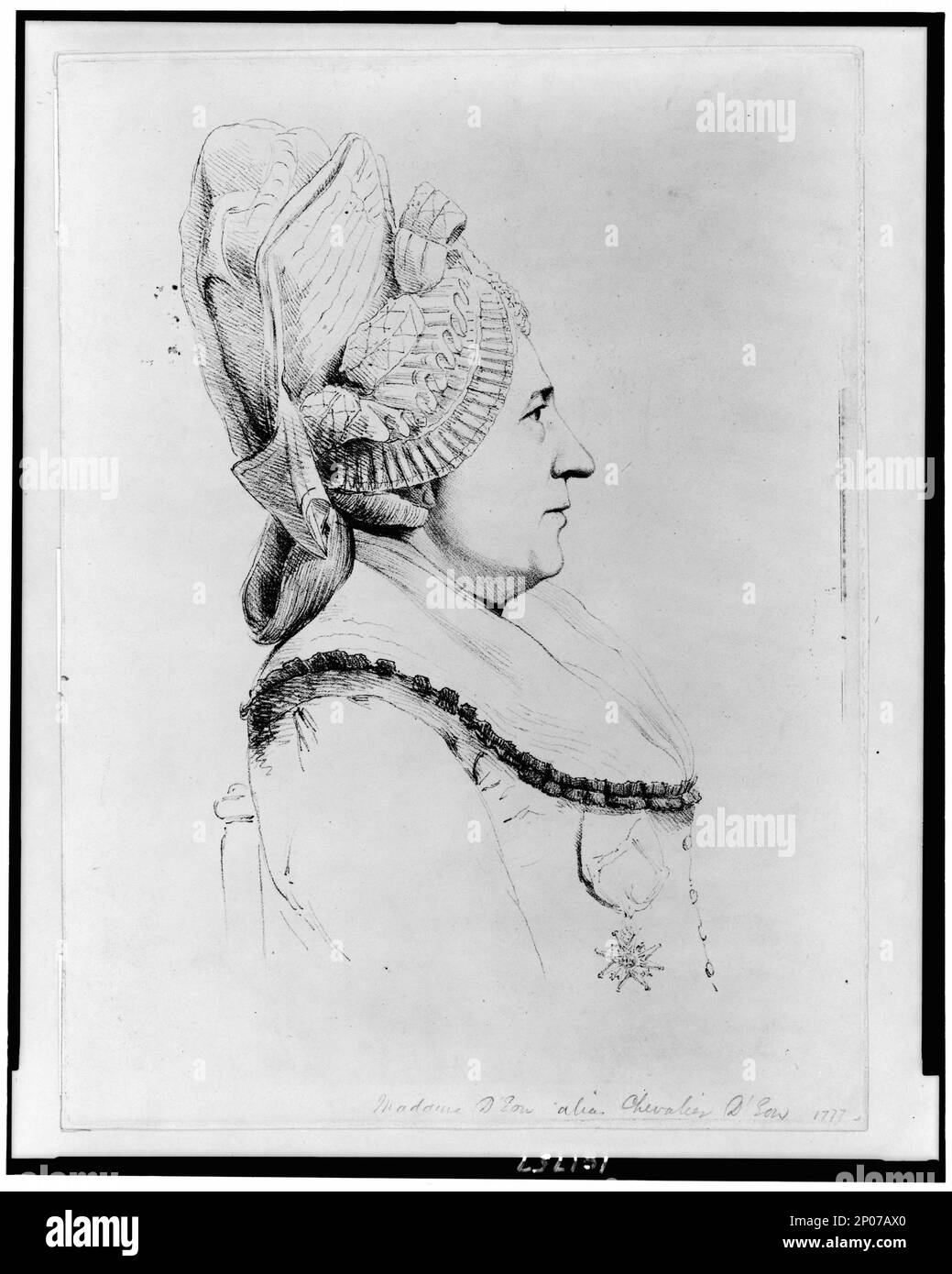 Madame d'Eon alias Chevalier D'Eon. British cartoon Prints collection . Eon de Beaumont, Charles