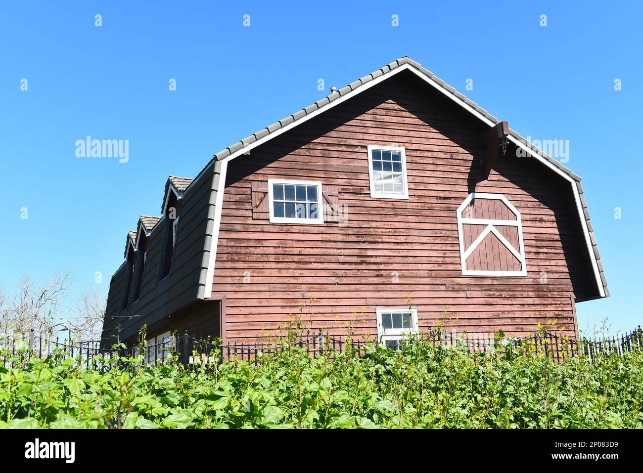 HUNTINGTON BEACH, CALIFORNIA 02 MAR 2023 Newland House Museum Barn