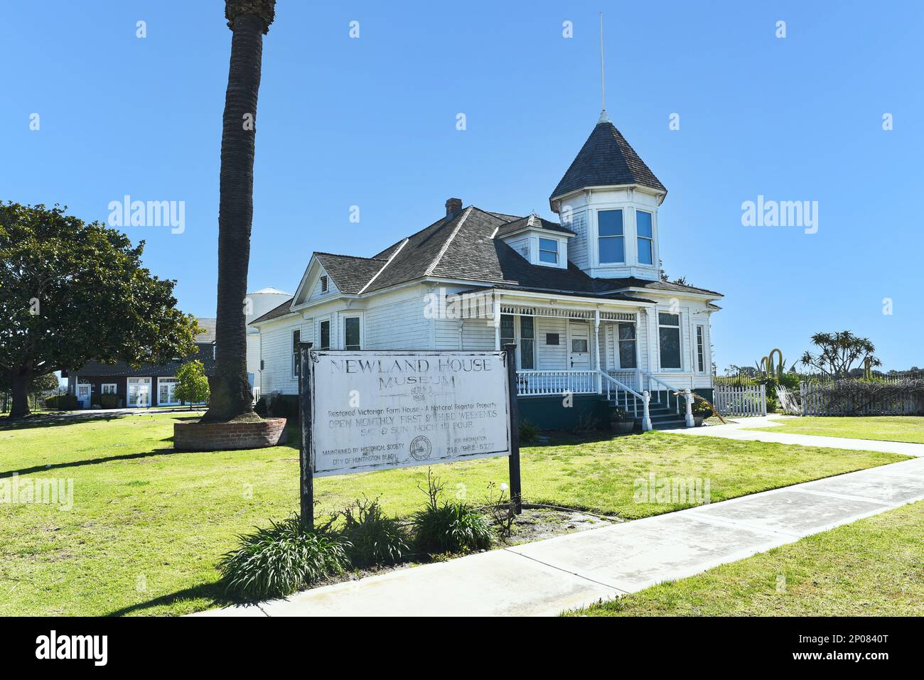 HUNTINGTON BEACH, CALIFORNIA 02 MAR 2023 Newland House is an 1898