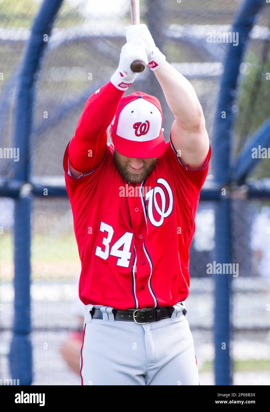 Game-Used Stars & Stripes Jersey: Bryce Harper - Used on 7/3 & 7/4/2017