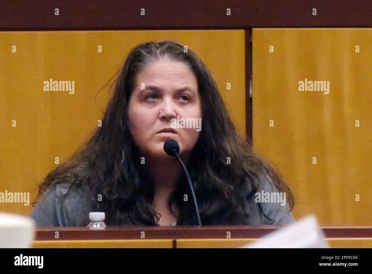 Denise Moreno, the mother of Tony Moreno, testifies during the first