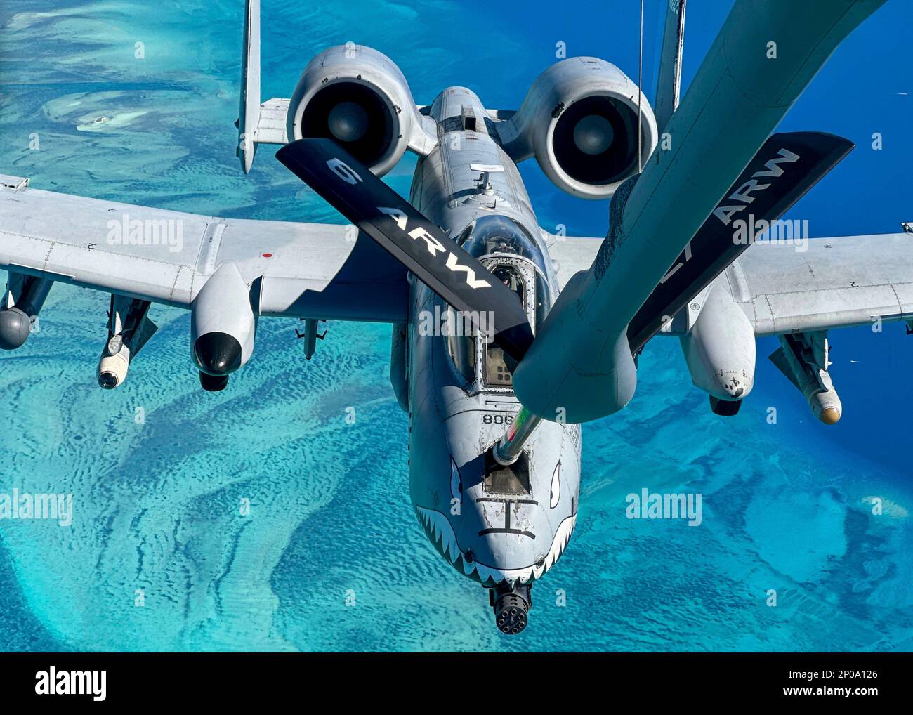 An A10C Thunderbolt II aircraft assigned to the 23rd Wing, Moody Air