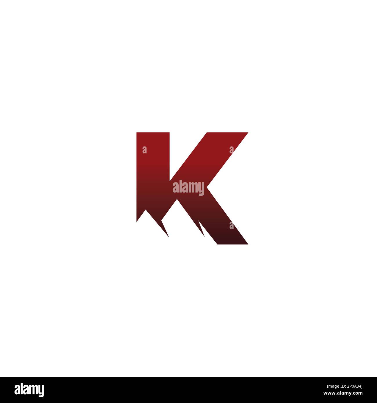 K mountain logo hi-res stock photography and images - Alamy