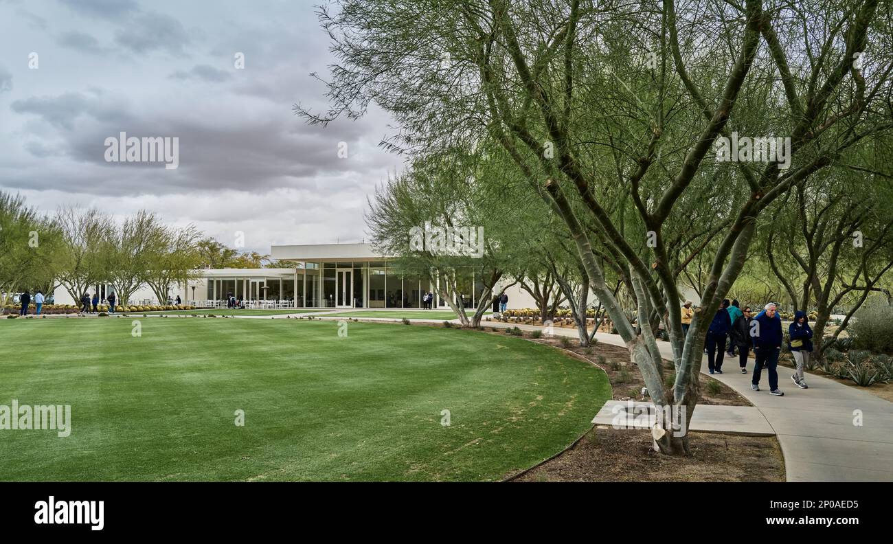Sunnylands Estate in Palm Springs CA Stock Photo Alamy