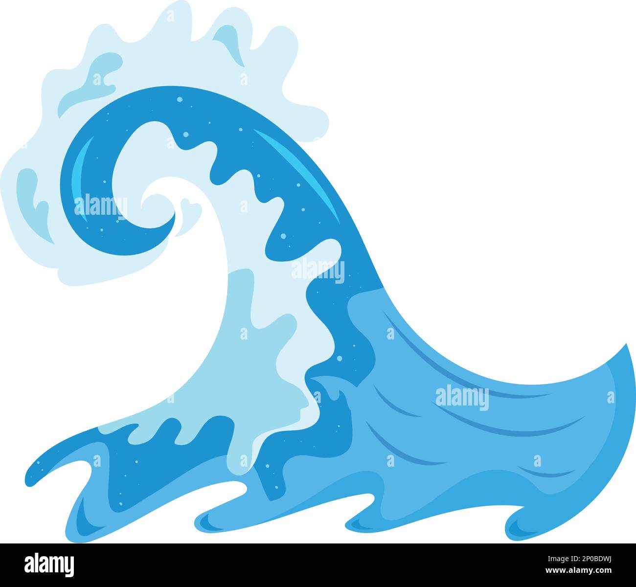 ocean high wave Stock Vector Image & Art - Alamy