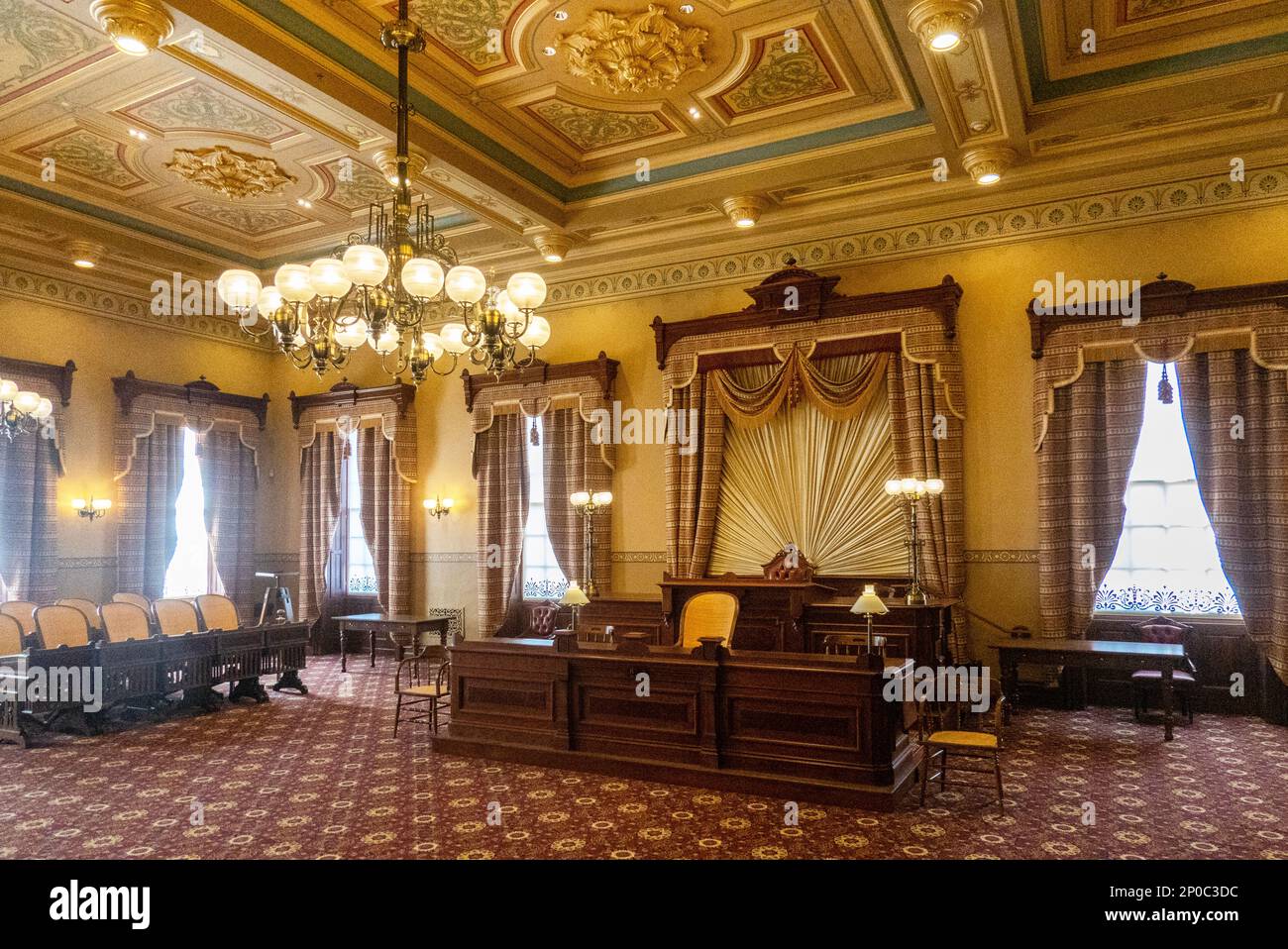 Maryland State house in Annapolis MD Stock Photo - Alamy