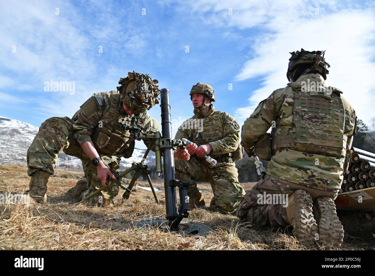 U.S. Army Paratroopers assigned to 2nd Battalion, 503rd Infantry ...