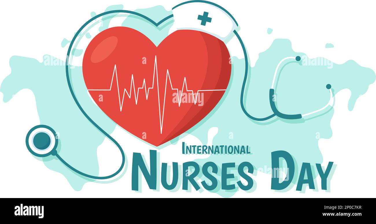 International Nurses Day on May 12 Illustration for Contributions that ...