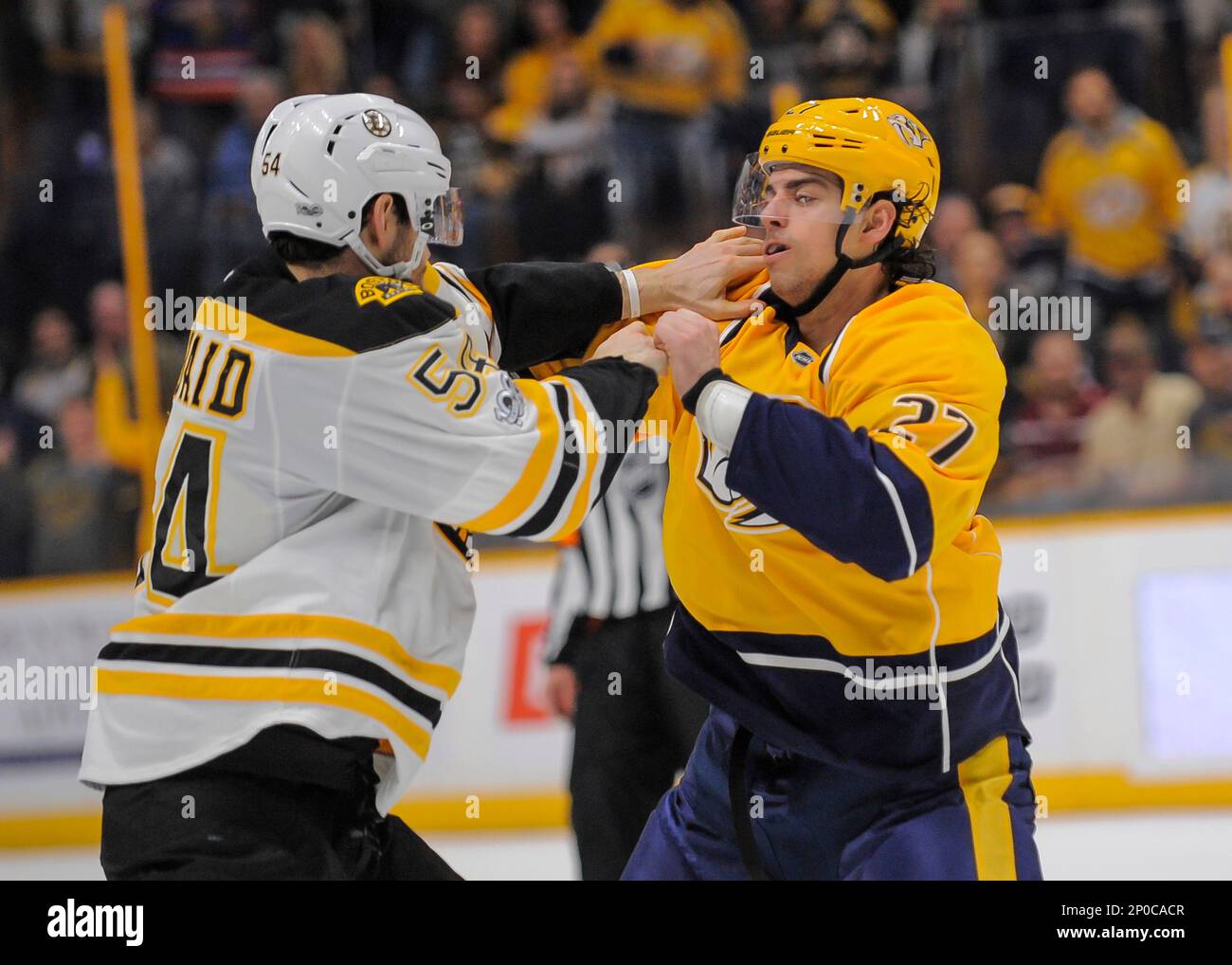 January 12, 2017 Nashville Predators center Derek Grant (27) and 