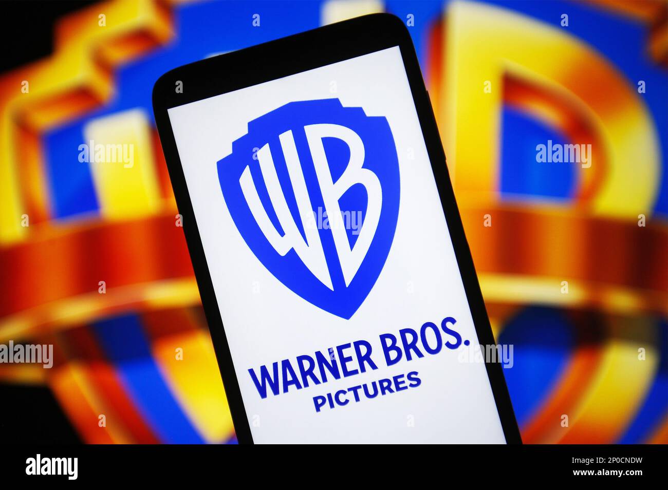 Ukraine. 02nd Mar, 2023. In this photo illustration, a Warner Bros. Games  logo is seen on a smartphone screen. Credit: SOPA Images Limited/Alamy Live  News Stock Photo - Alamy