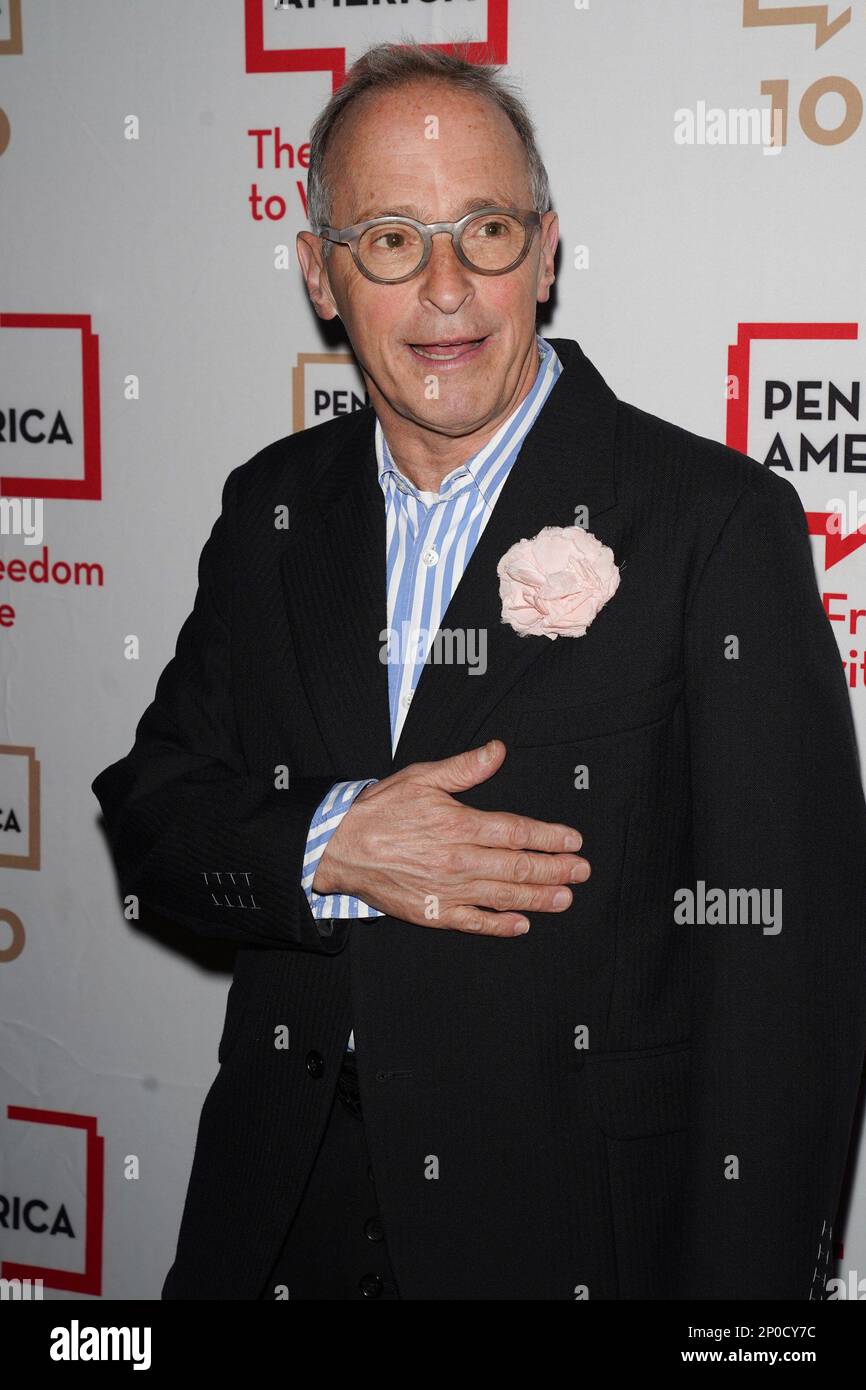 New York, NY, USA. 2nd Mar, 2023. David Sedaris at arrivals for PEN